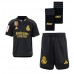 Camisa de Futebol Real Madrid Antonio Rudiger #22 Equipamento Alternativo Infantil 2023-24 Manga Curta (+ Calças curtas)